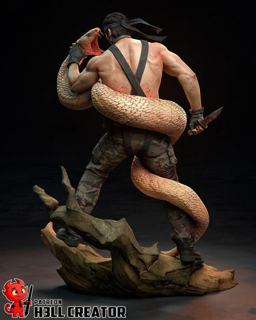 Big Boss - Highly Detailed Statue - Fanart