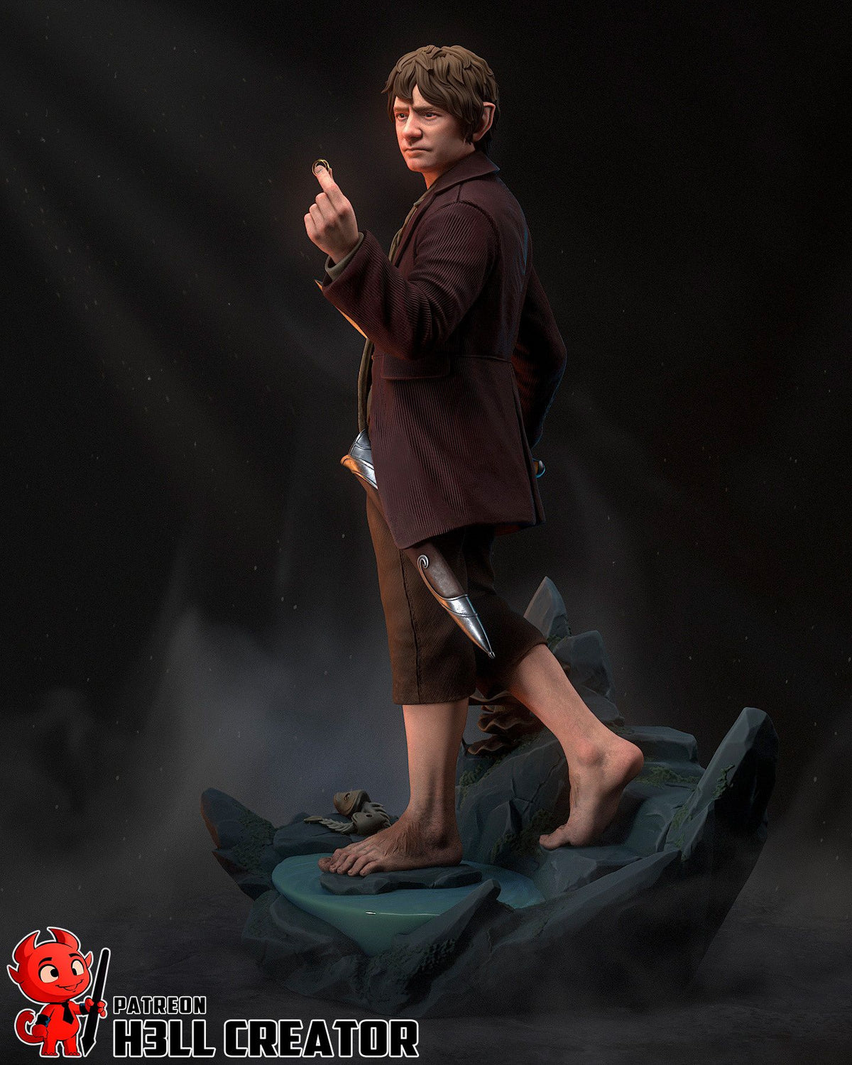 Bilbo - Highly Detailed Statue - Fanart
