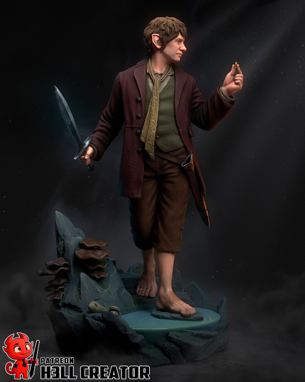 Bilbo - Highly Detailed Statue - Fanart