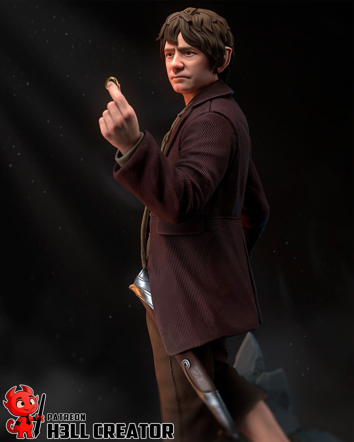 Bilbo - Highly Detailed Statue - Fanart