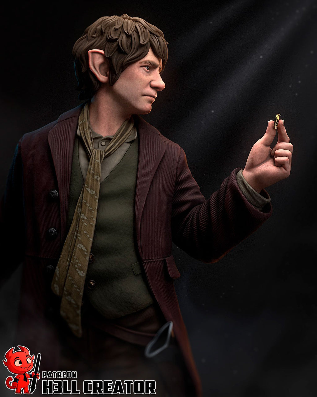 Bilbo - Highly Detailed Statue - Fanart