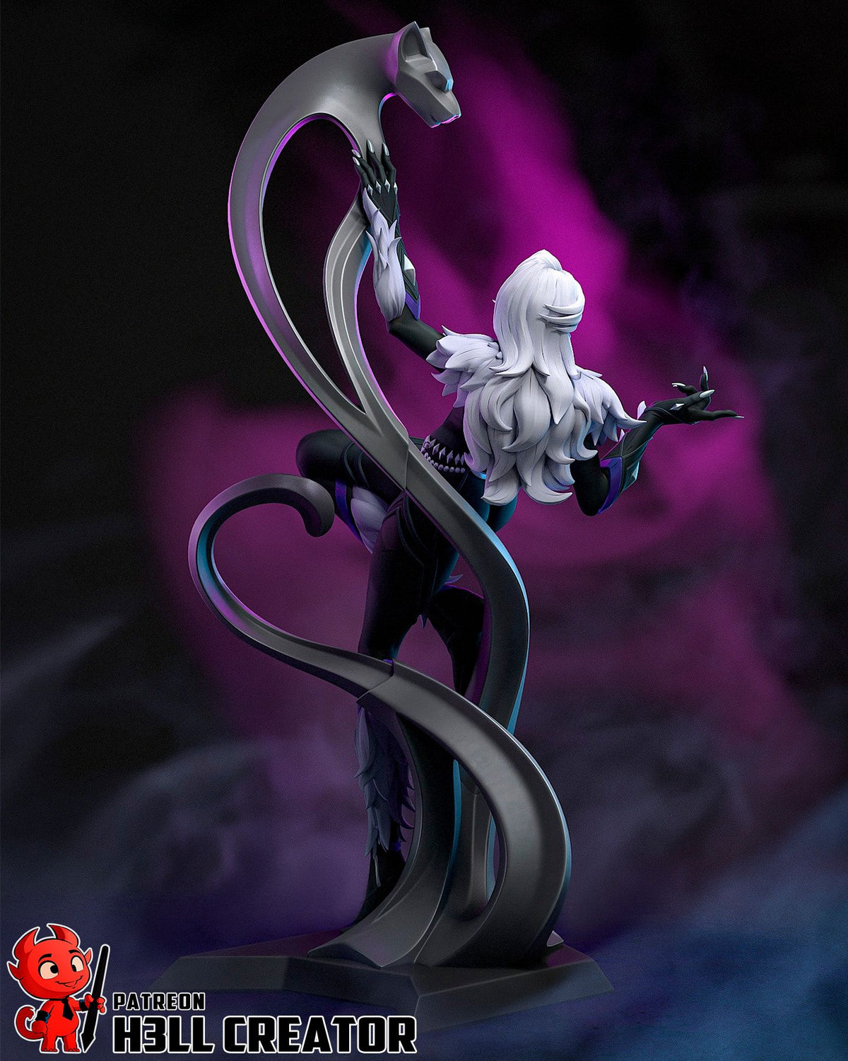 Black Cat - Highly Detailed Statue - Fanart