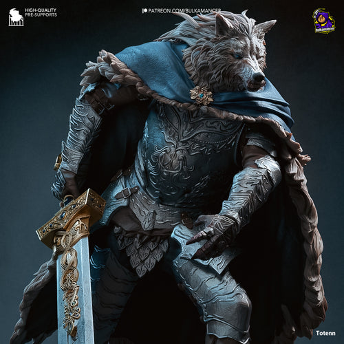 Blaidd - Highly Detailed Statue - Fanart