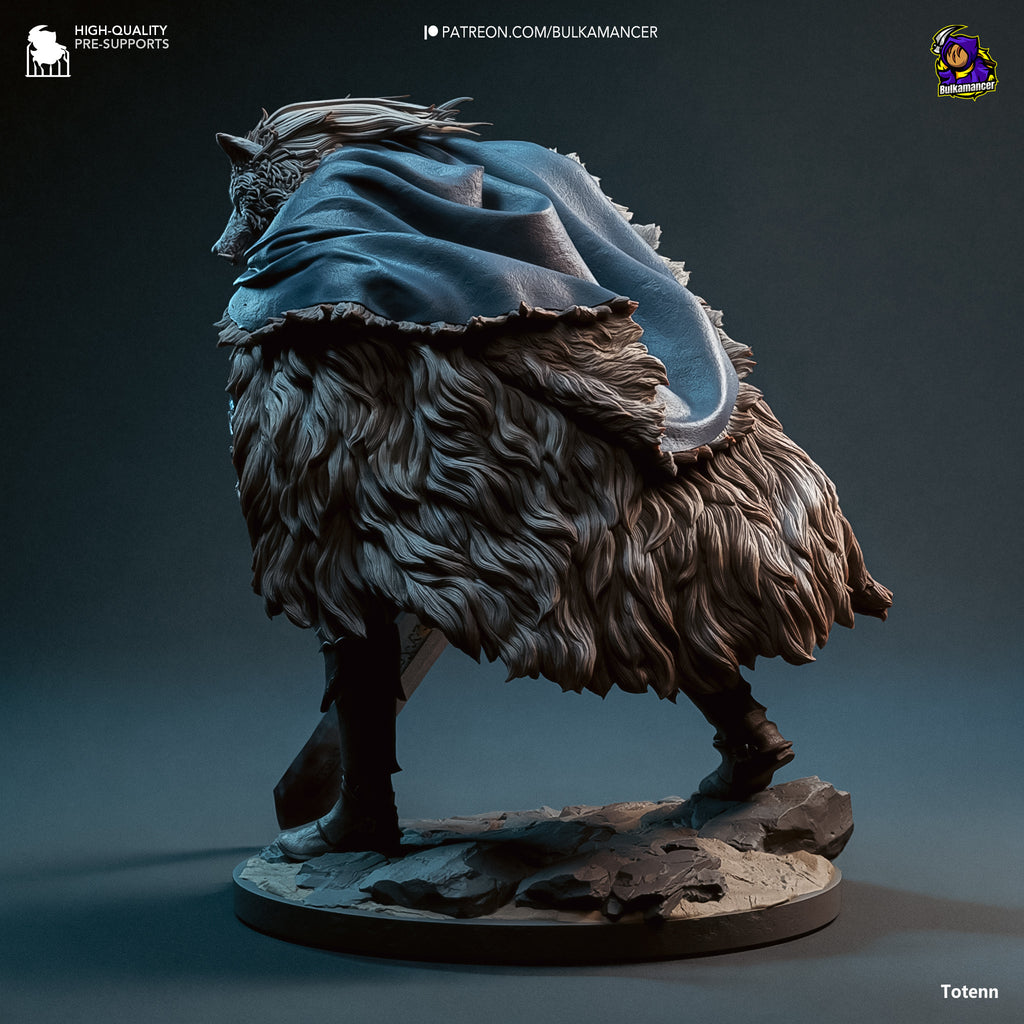 Blaidd - Highly Detailed Statue - Fanart