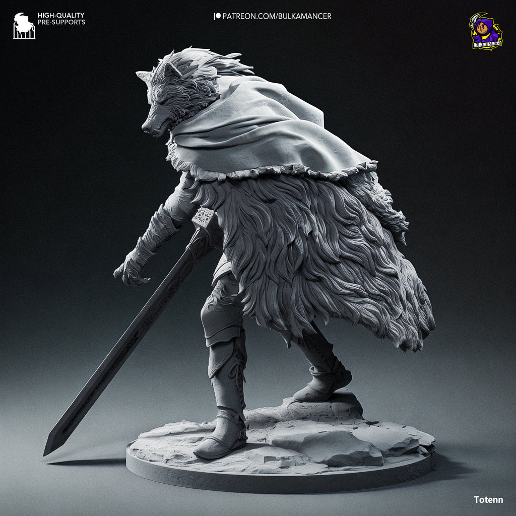 Blaidd - Highly Detailed Statue - Fanart