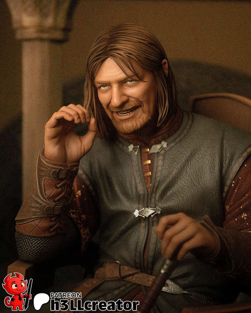 Boromir - Highly Detailed Statue - Fanart