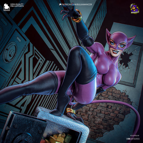 Catwoman - Highly Detailed Statue - Fanart