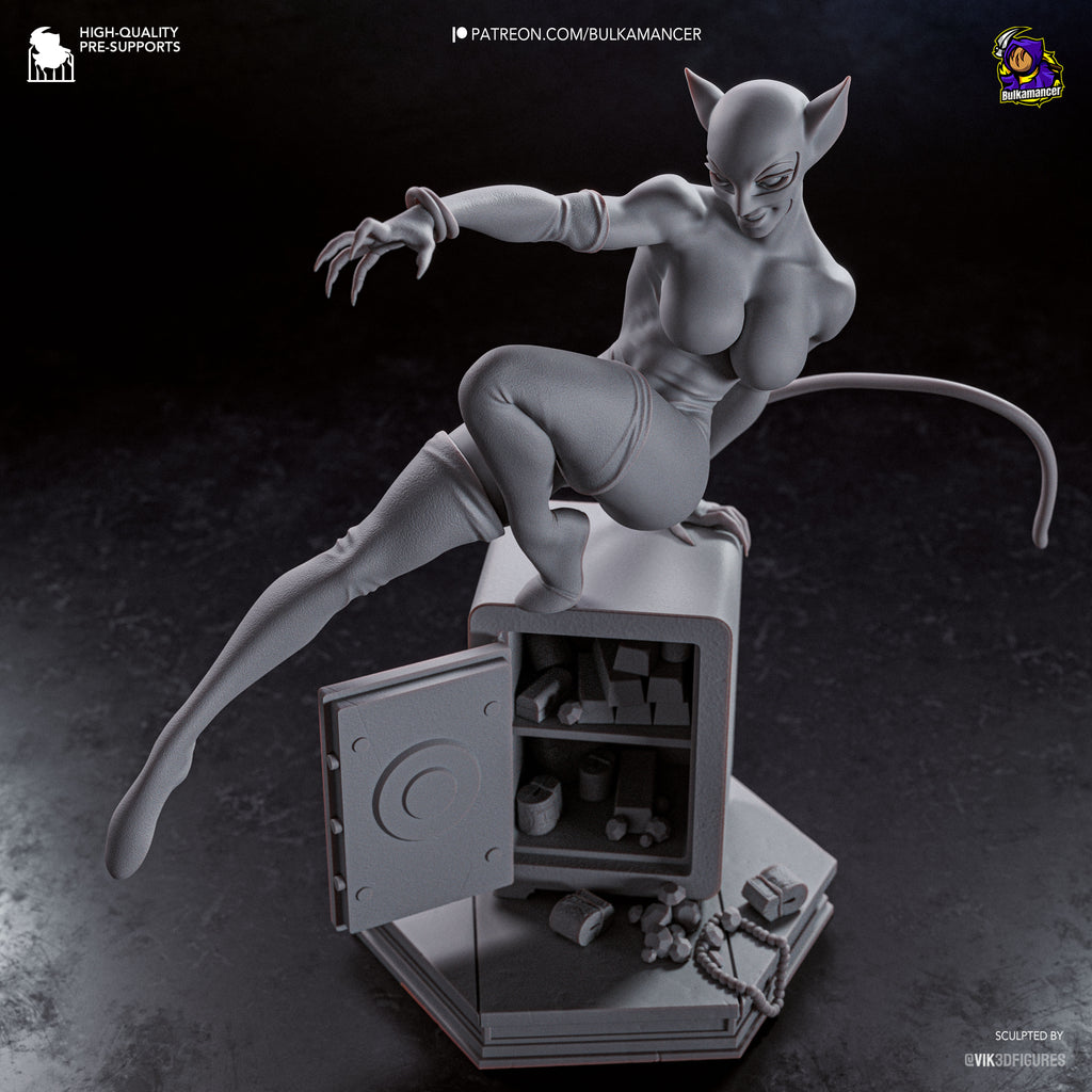 Catwoman - Highly Detailed Statue - Fanart