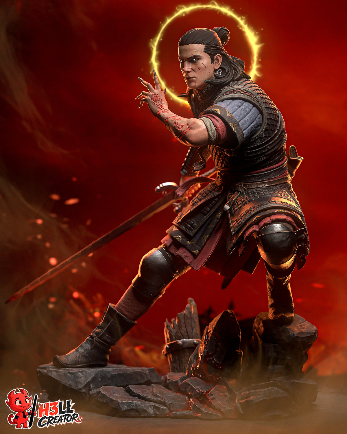 Coen - Highly Detailed Statue - Fanart