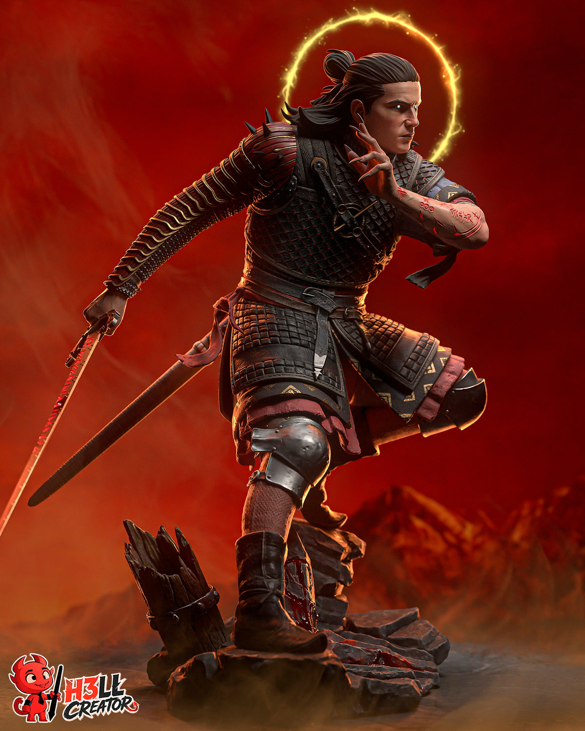 Coen - Highly Detailed Statue - Fanart