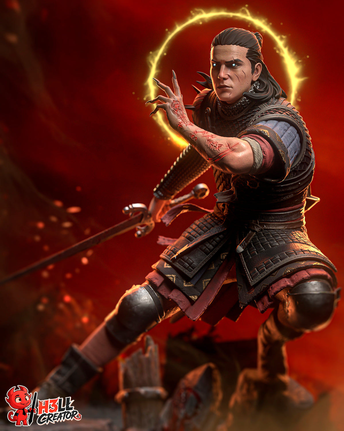 Coen - Highly Detailed Statue - Fanart