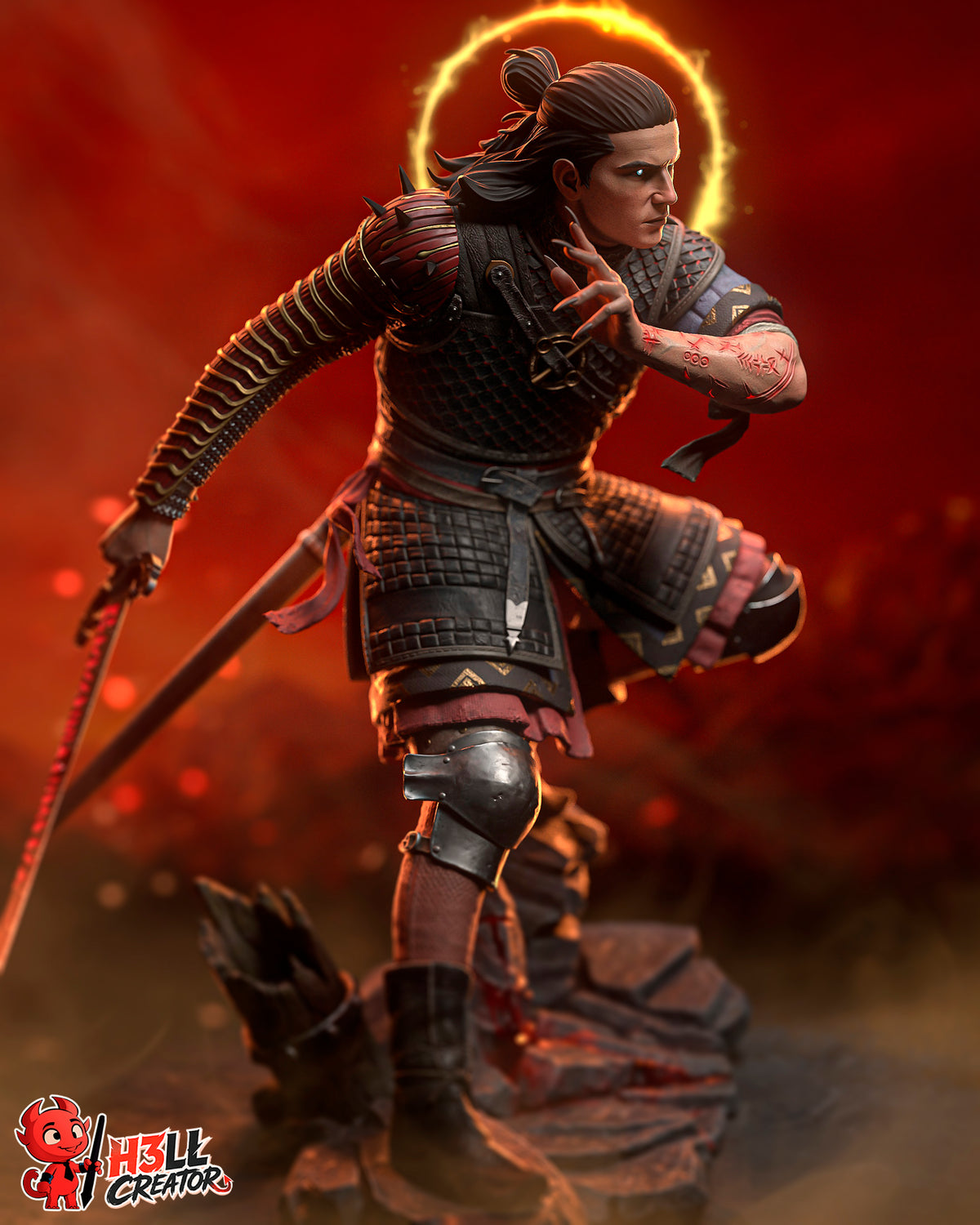 Coen - Highly Detailed Statue - Fanart