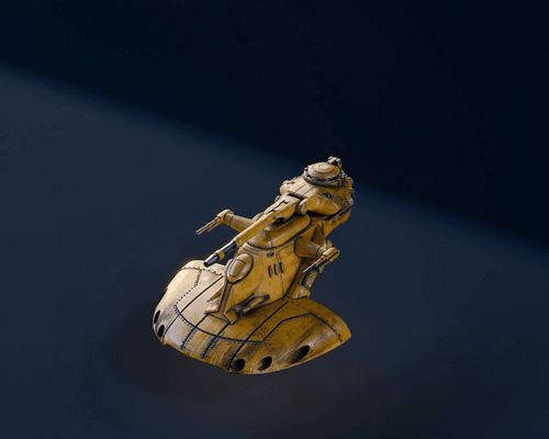 1-48 Scale AAT Tank - Miniature