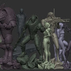 Samara - Highly Detailed Statue - Fanart