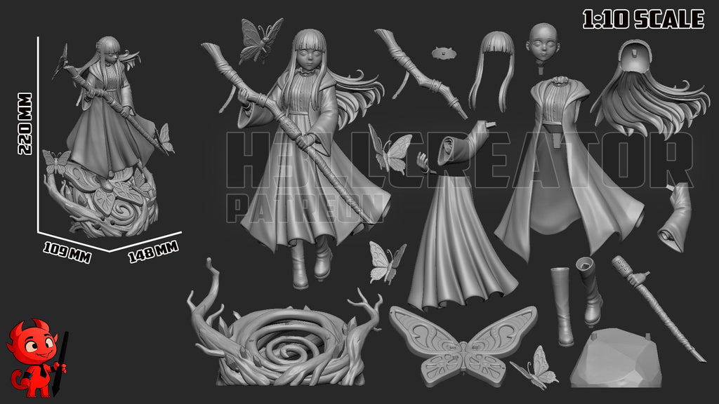 Fern - Highly Detailed Statue - Fanart