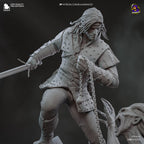 Geralt - Highly Detailed Statue - Fanart