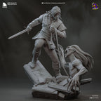 Geralt - Highly Detailed Statue - Fanart