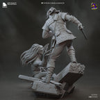 Geralt - Highly Detailed Statue - Fanart