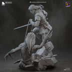 Geralt - Highly Detailed Statue - Fanart