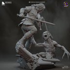 Geralt - Highly Detailed Statue - Fanart