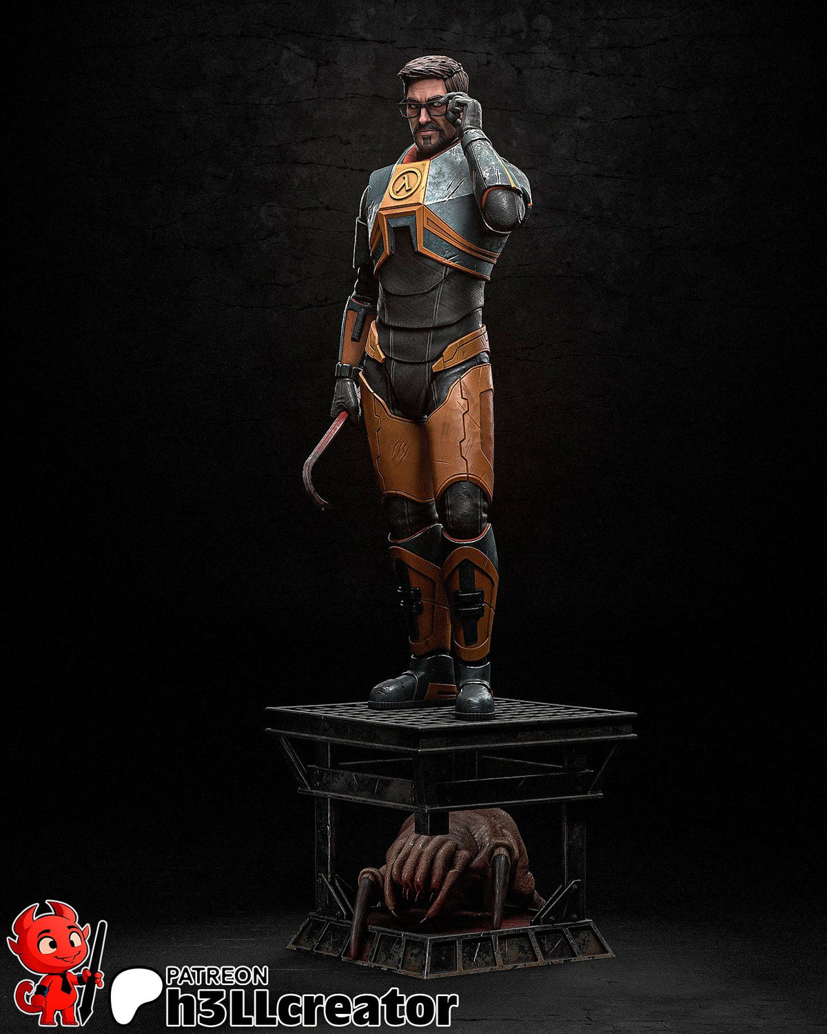 Gordon - Highly Detailed Statue - Fanart