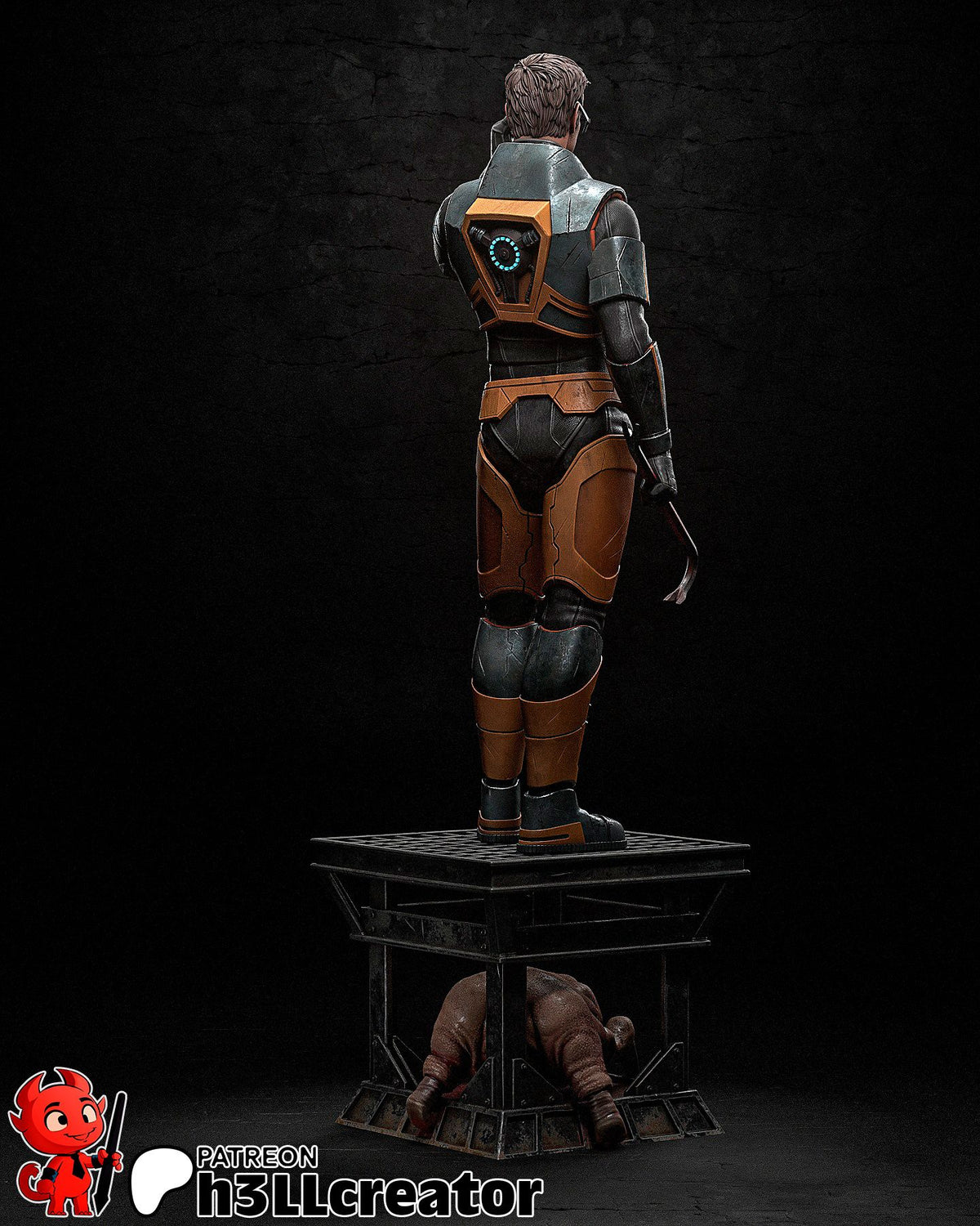 Gordon - Highly Detailed Statue - Fanart