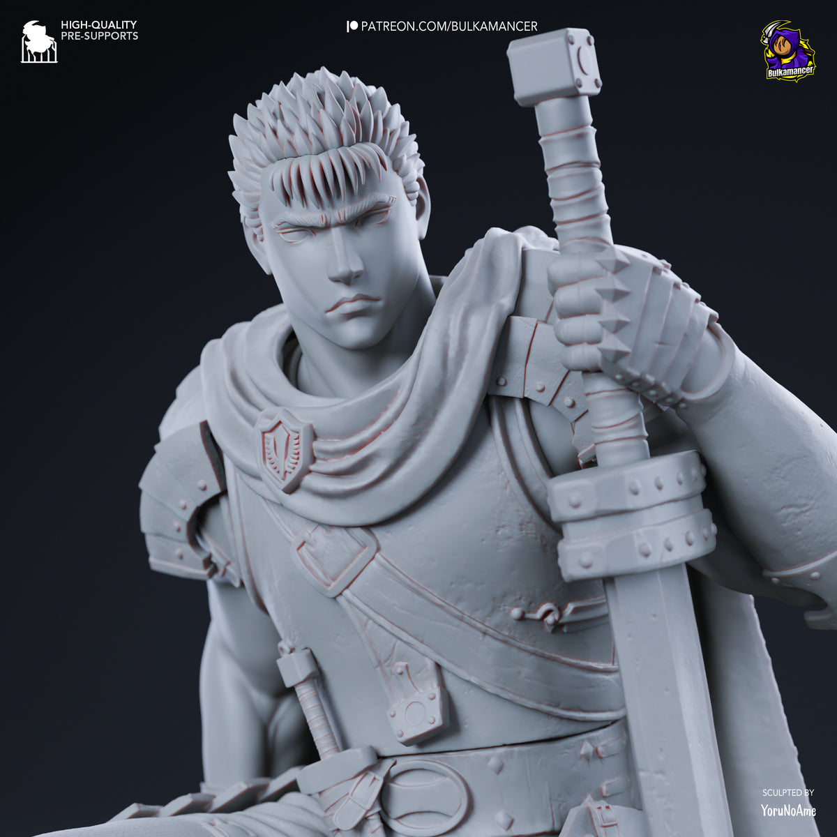 Guts - Highly Detailed Statue - Fanart