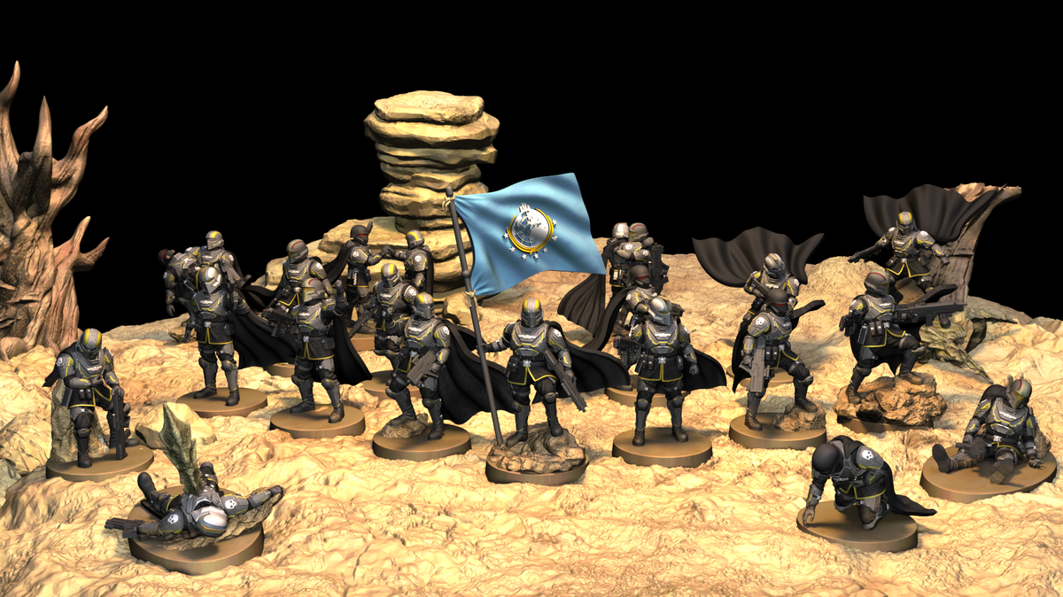 Helldivers Pack - Miniature