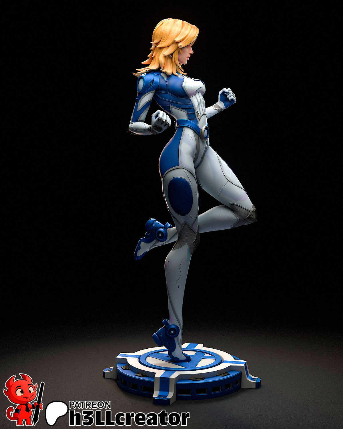 Invisible Woman - Highly Detailed Statue - Fanart