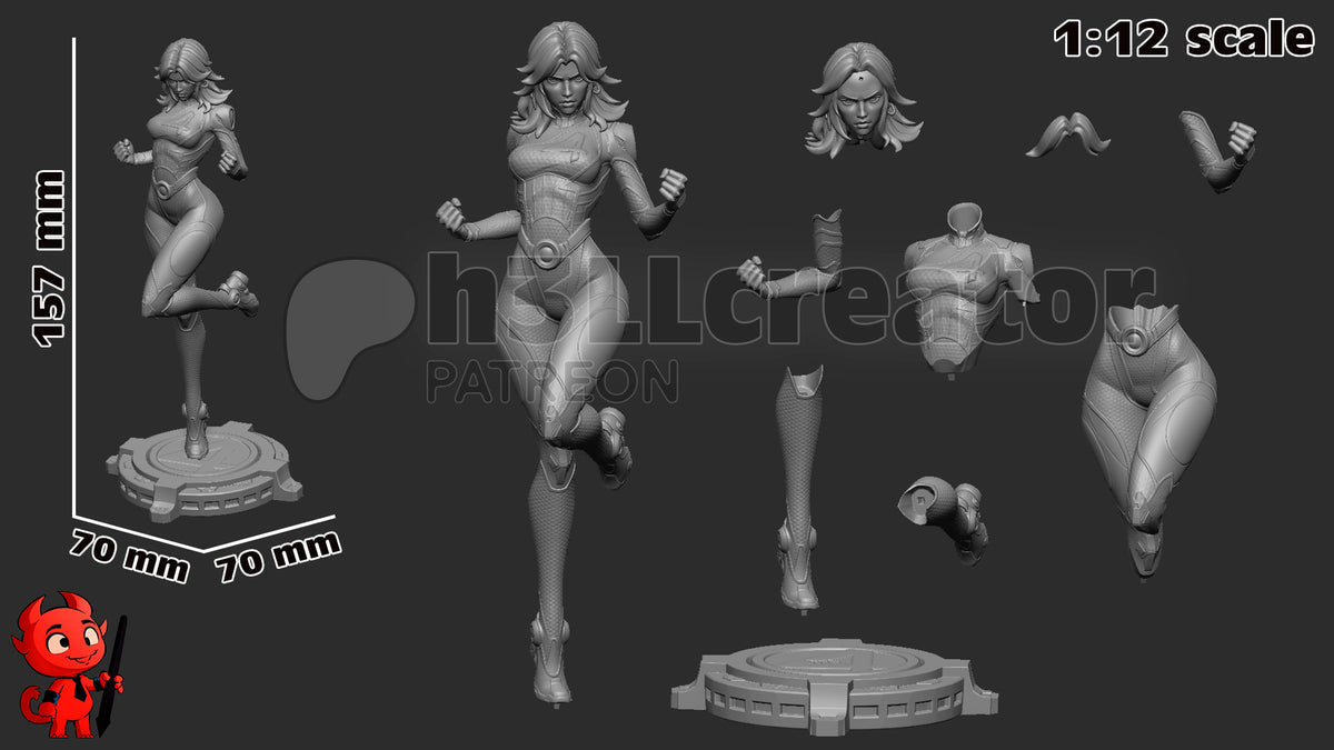 Invisible Woman - Highly Detailed Statue - Fanart