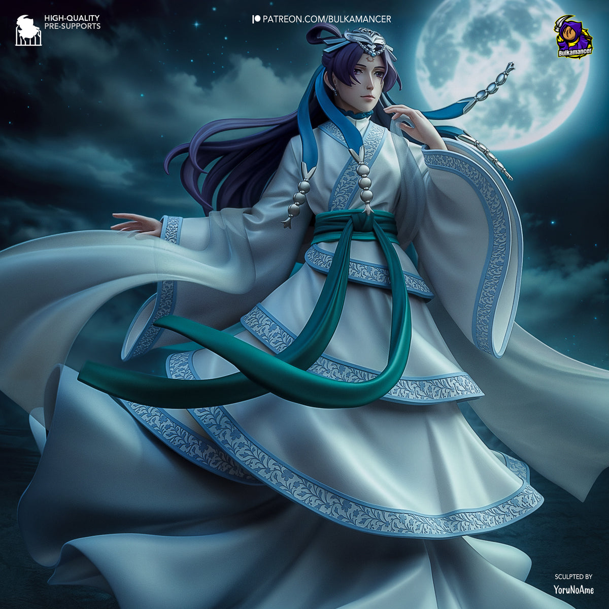 Jinshi - Highly Detailed Statue - Fanart