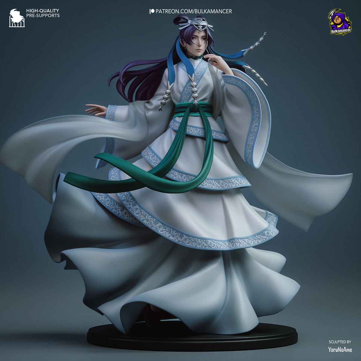 Jinshi - Highly Detailed Statue - Fanart