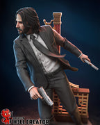 John Wick - Highly Detailed Statue - Fanart