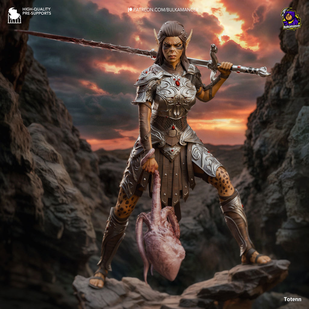 Laezel - Highly Detailed Statue - Fanart