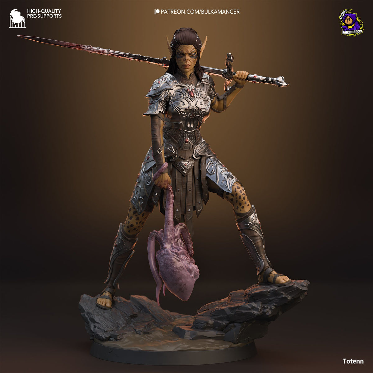 Laezel - Highly Detailed Statue - Fanart