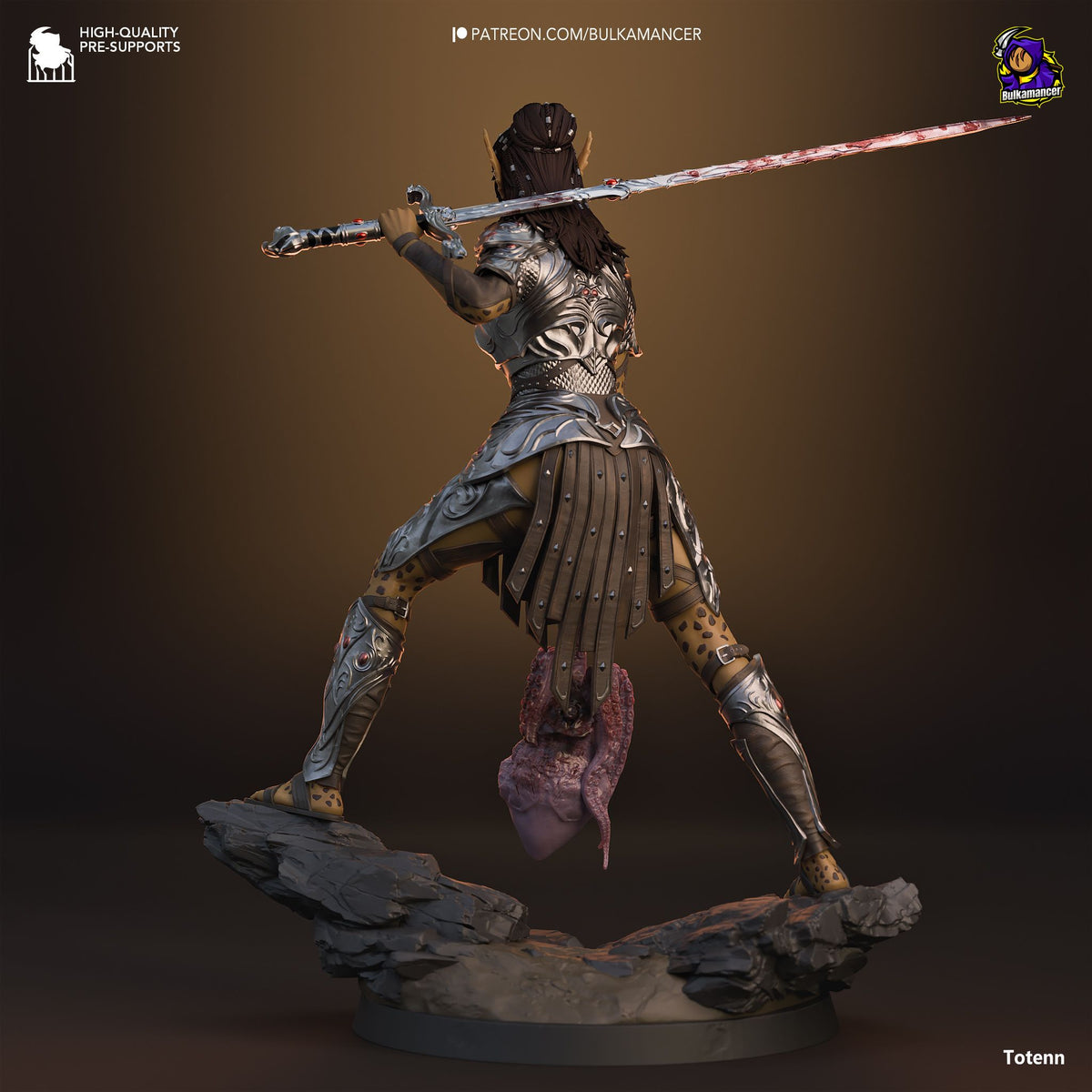 Laezel - Highly Detailed Statue - Fanart