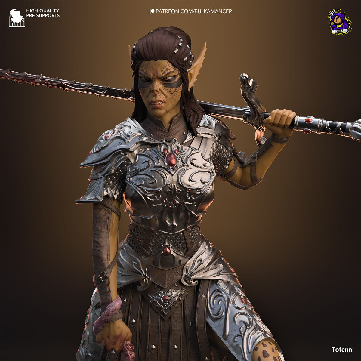 Laezel - Highly Detailed Statue - Fanart
