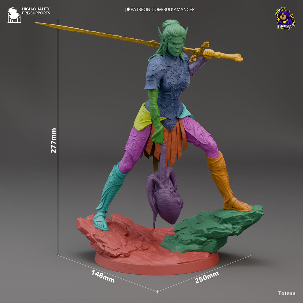 Laezel - Highly Detailed Statue - Fanart