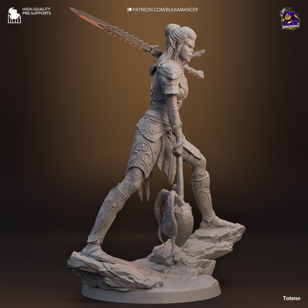 Laezel - Highly Detailed Statue - Fanart