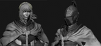 Leda - Highly Detailed Statue - Fanart