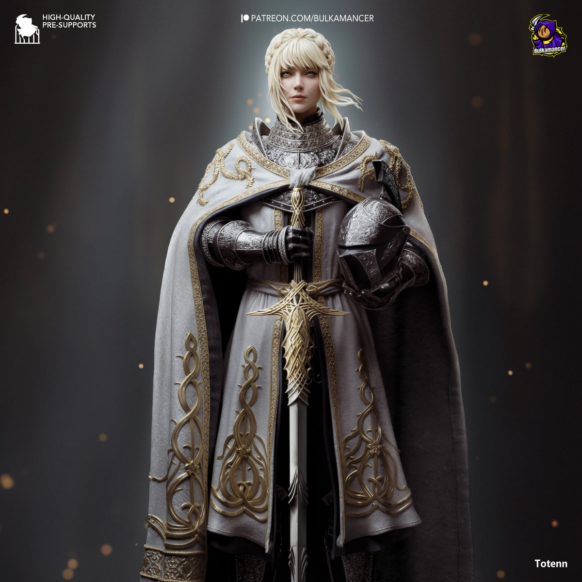 Leda - Highly Detailed Statue - Fanart