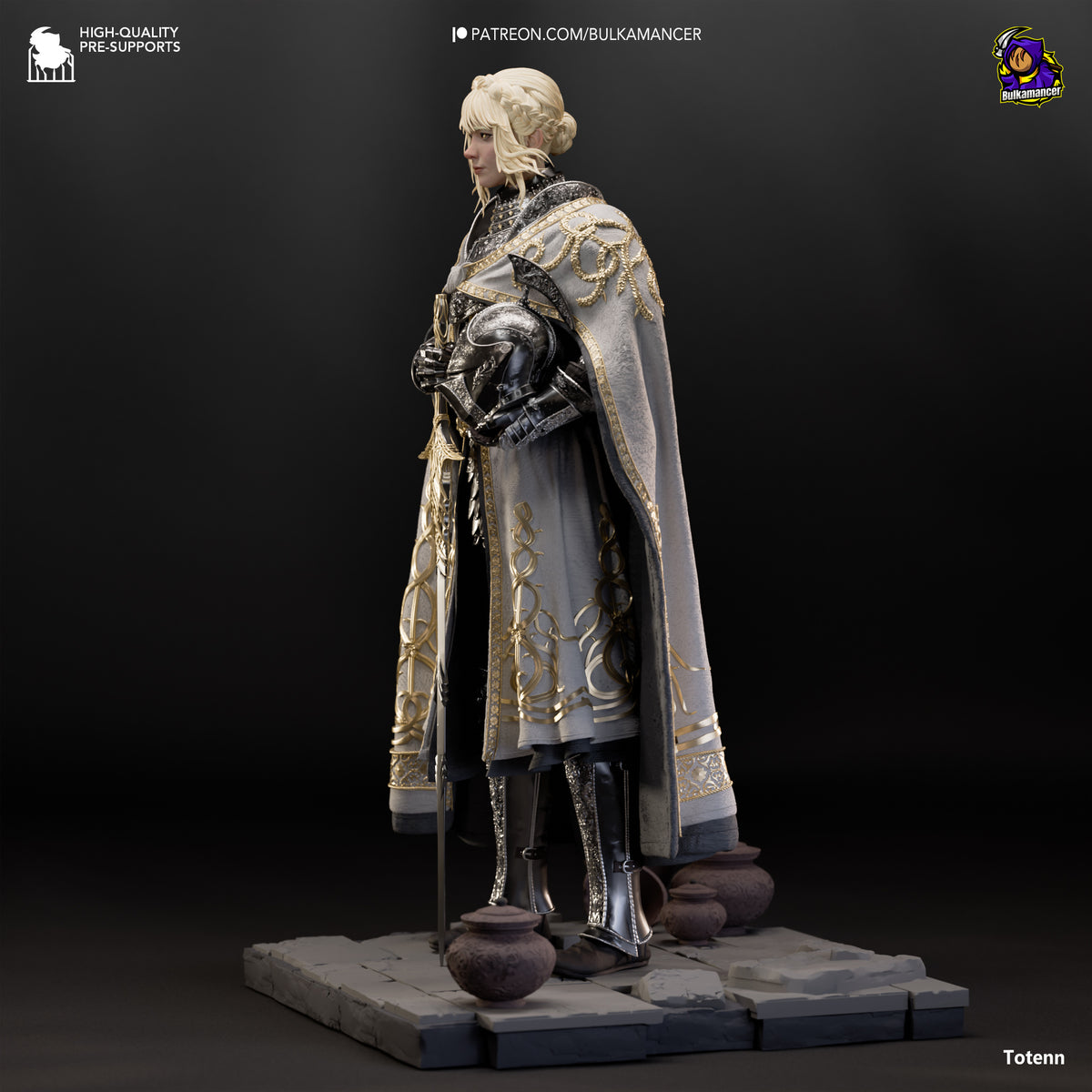 Leda - Highly Detailed Statue - Fanart