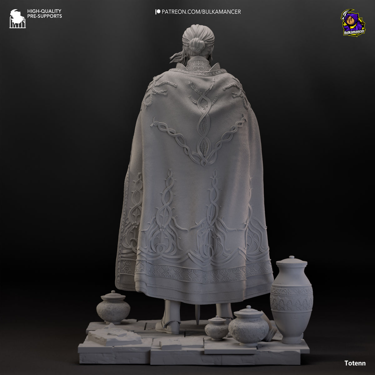 Leda - Highly Detailed Statue - Fanart
