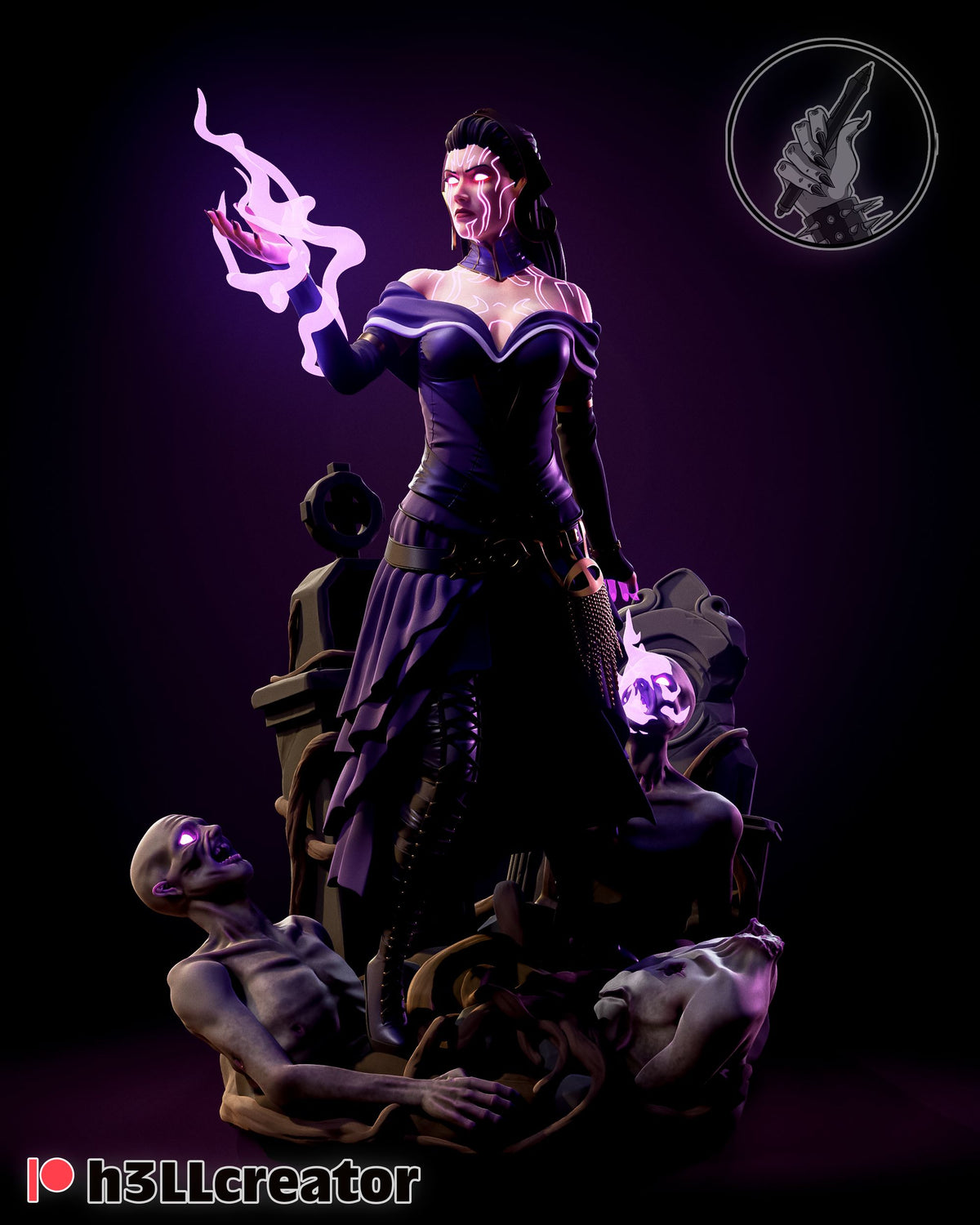 Liliana - Highly Detailed Statue - Fanart