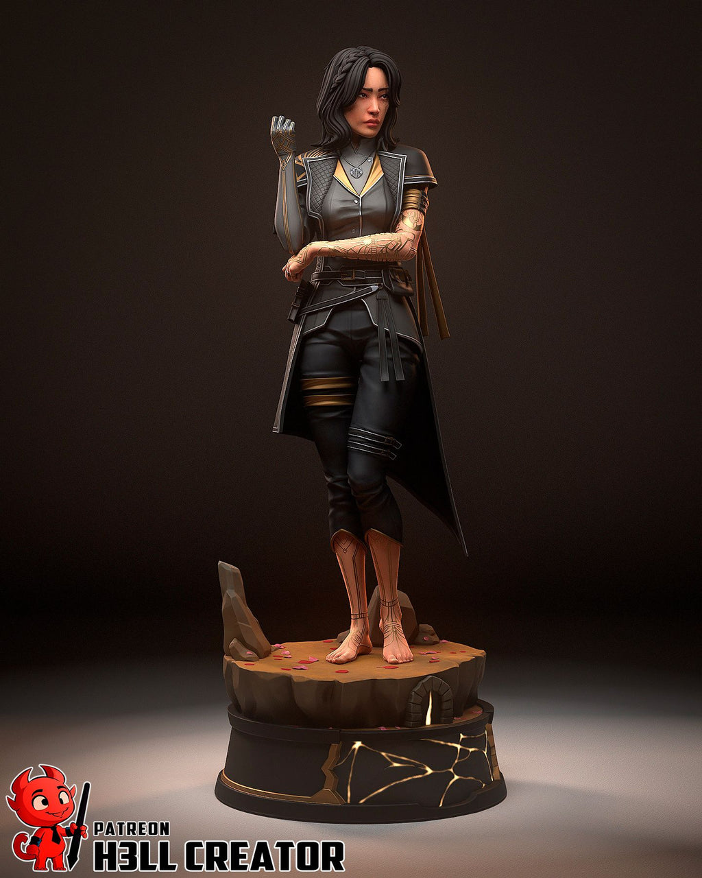 Lune - Highly Detailed Statue - Fanart