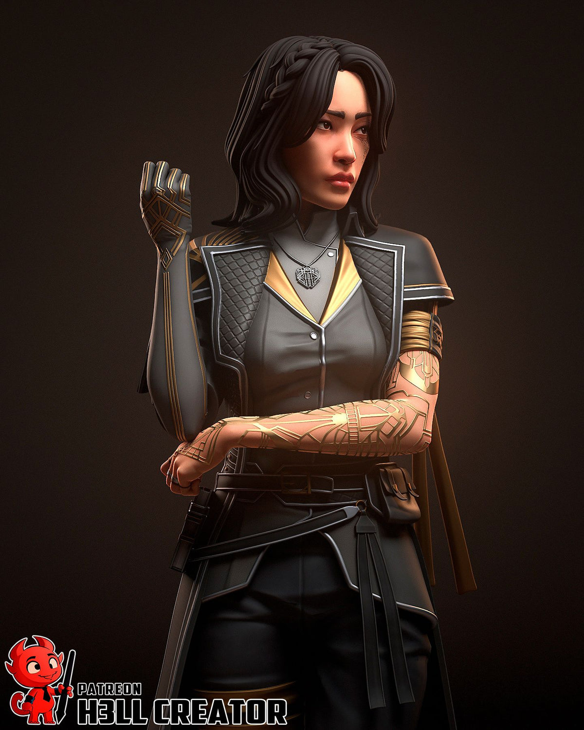 Lune - Highly Detailed Statue - Fanart