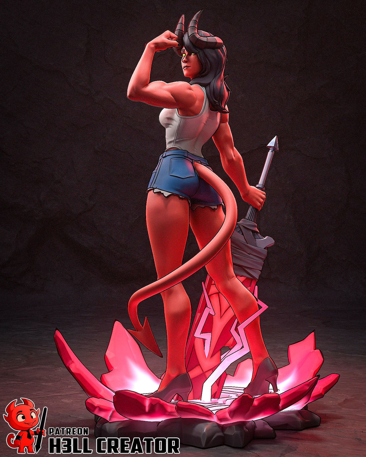 Malevola - Highly Detailed Statue - Fanart