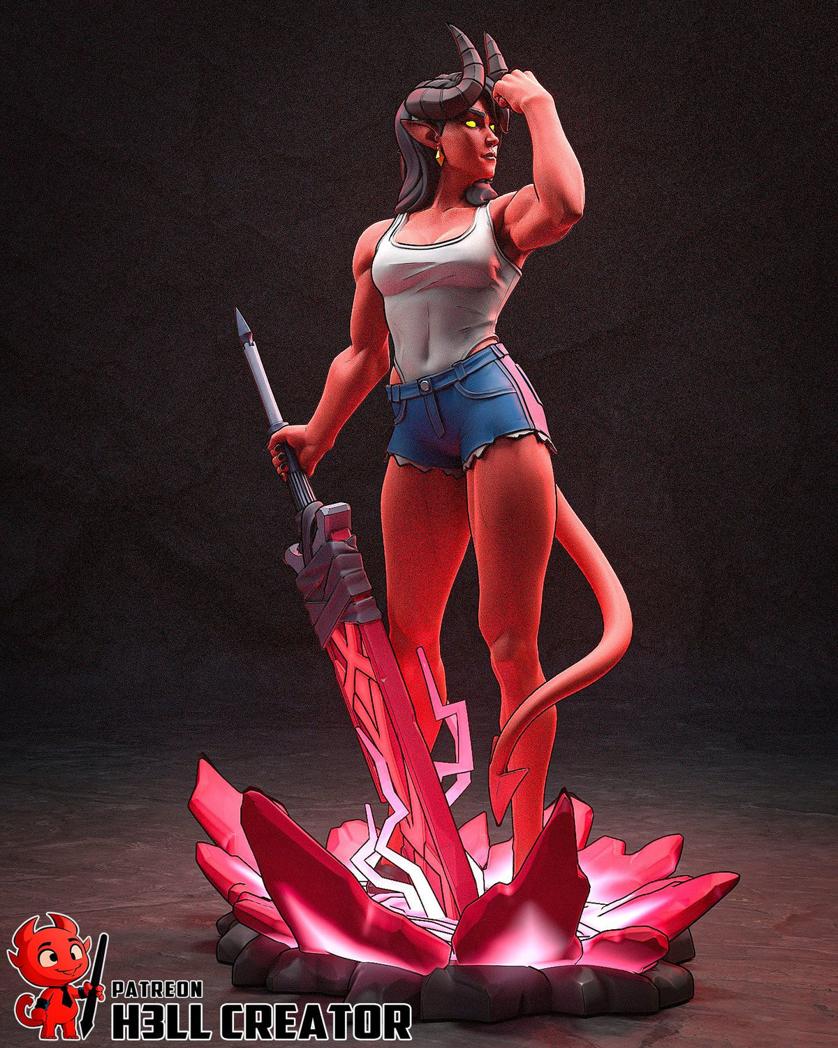 Malevola - Highly Detailed Statue - Fanart