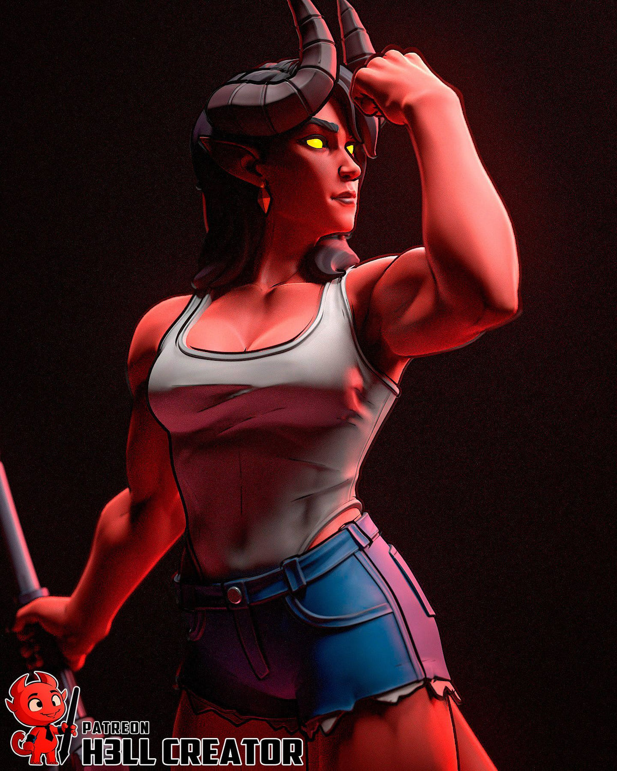 Malevola - Highly Detailed Statue - Fanart