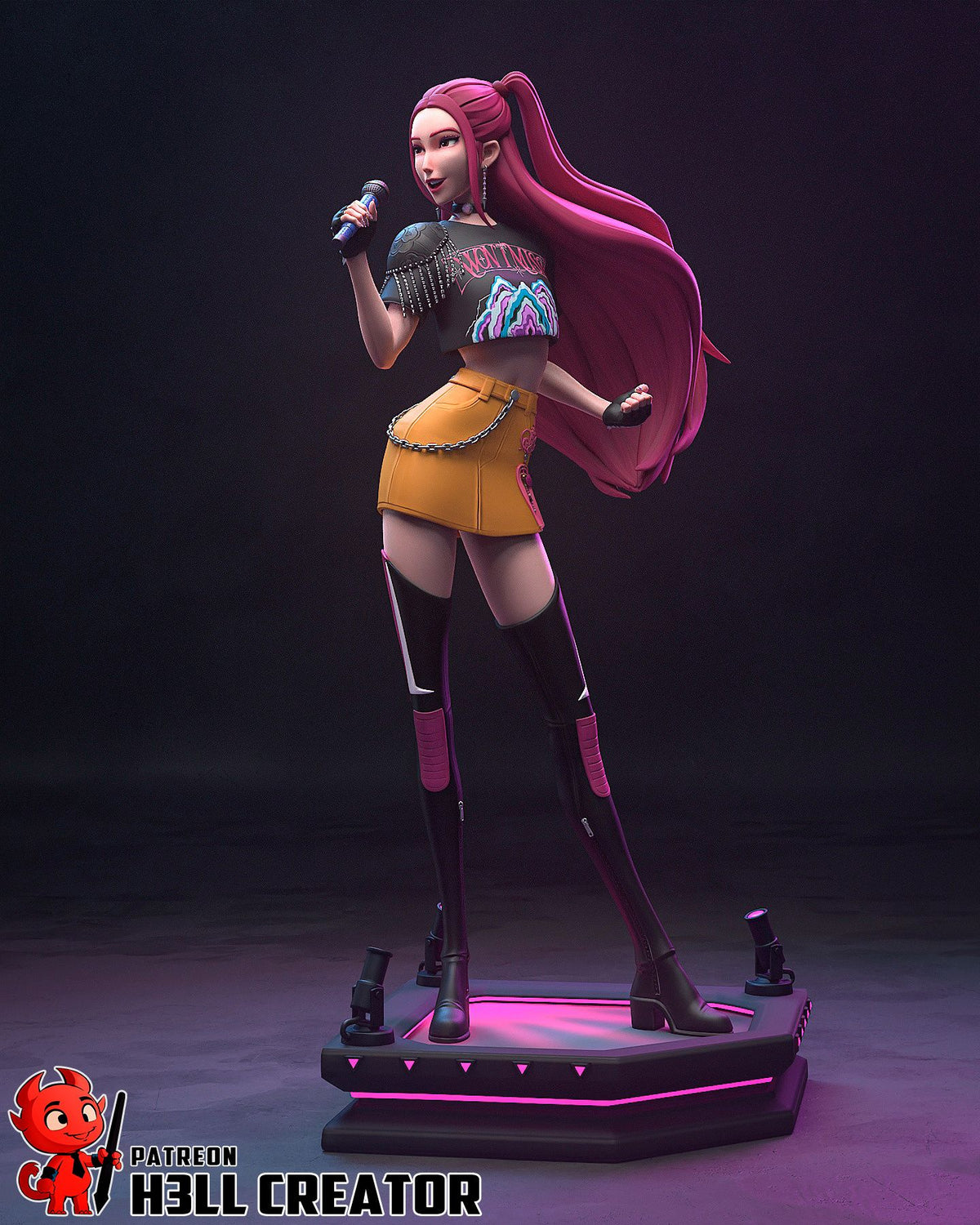 Mira - Highly Detailed Statue - Fanart
